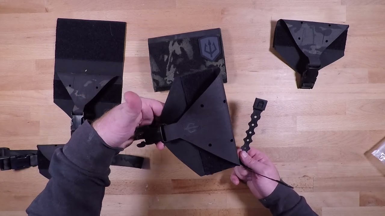 Black Trident Trauma Burrito IFAK Med Kit System
