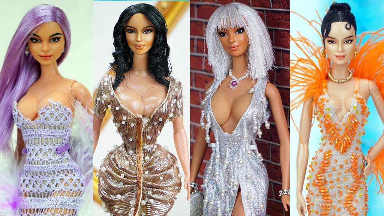 Barbie Doll Makeover Transformation ~ 30 Fresh Hacks For Your Barbie ~ Kim Kardashian, Kylie Jenner