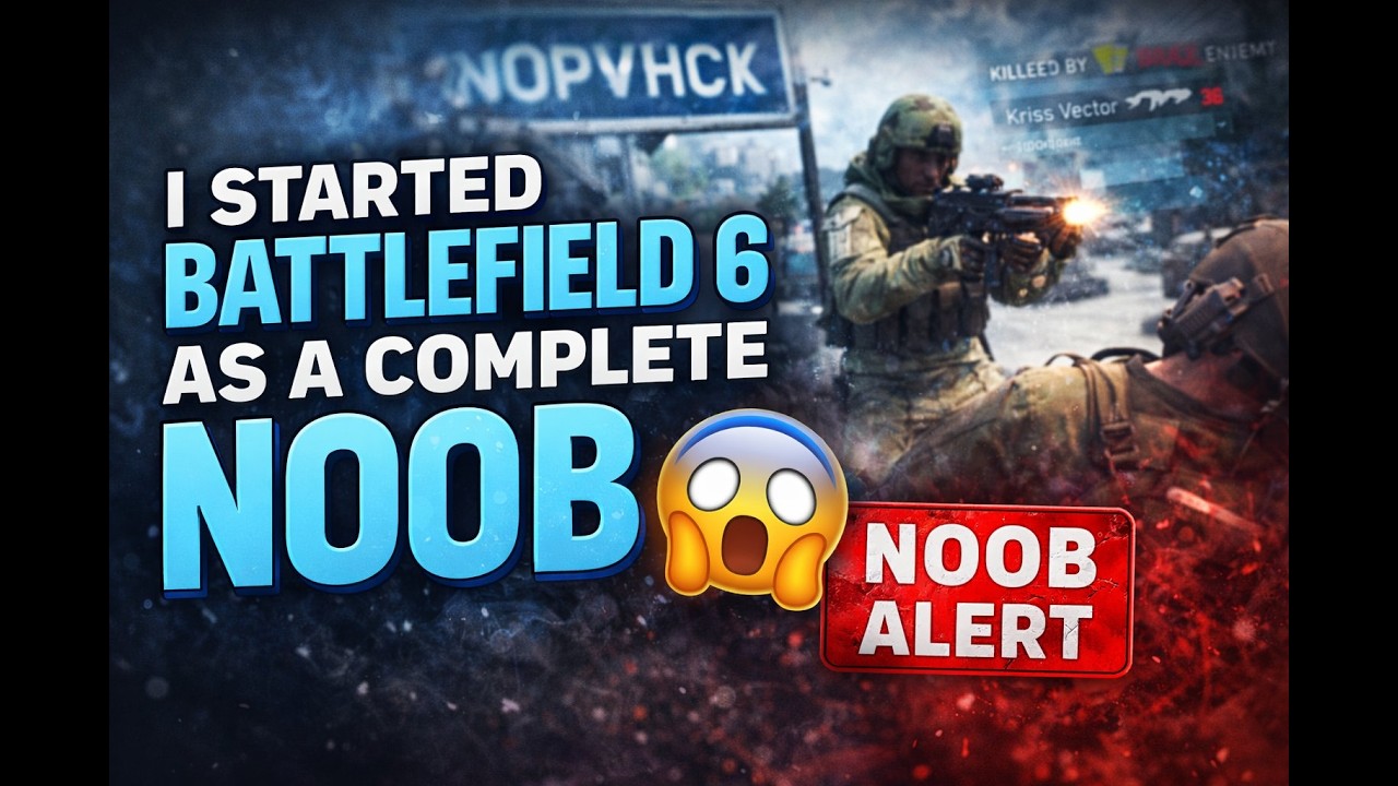I Started Battlefield 6 as a Complete Noob…