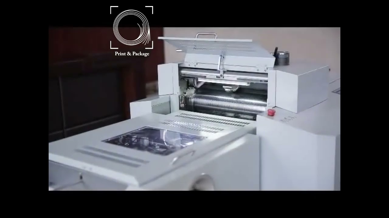 Автоматическая ротационная машина для высечки, надсечки и биговки DP A4055