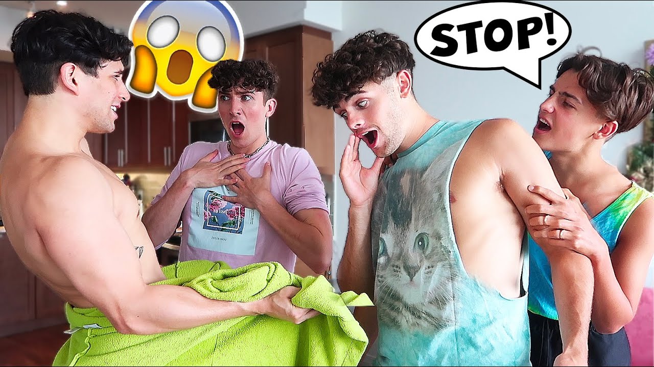 FLASHING my best friend's BOYFRIEND PRANK *BEST REACTION*