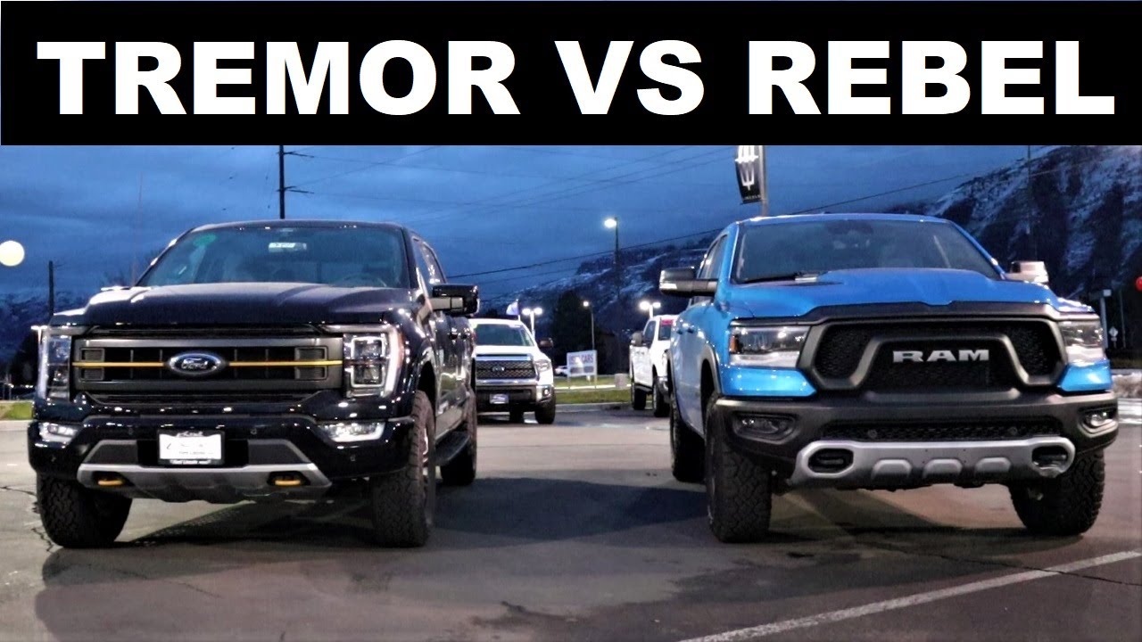 Ford F-150 Tremor 2022 года против Ram 1500 Rebel 2022 года: переоценены ли оба этих грузовика?