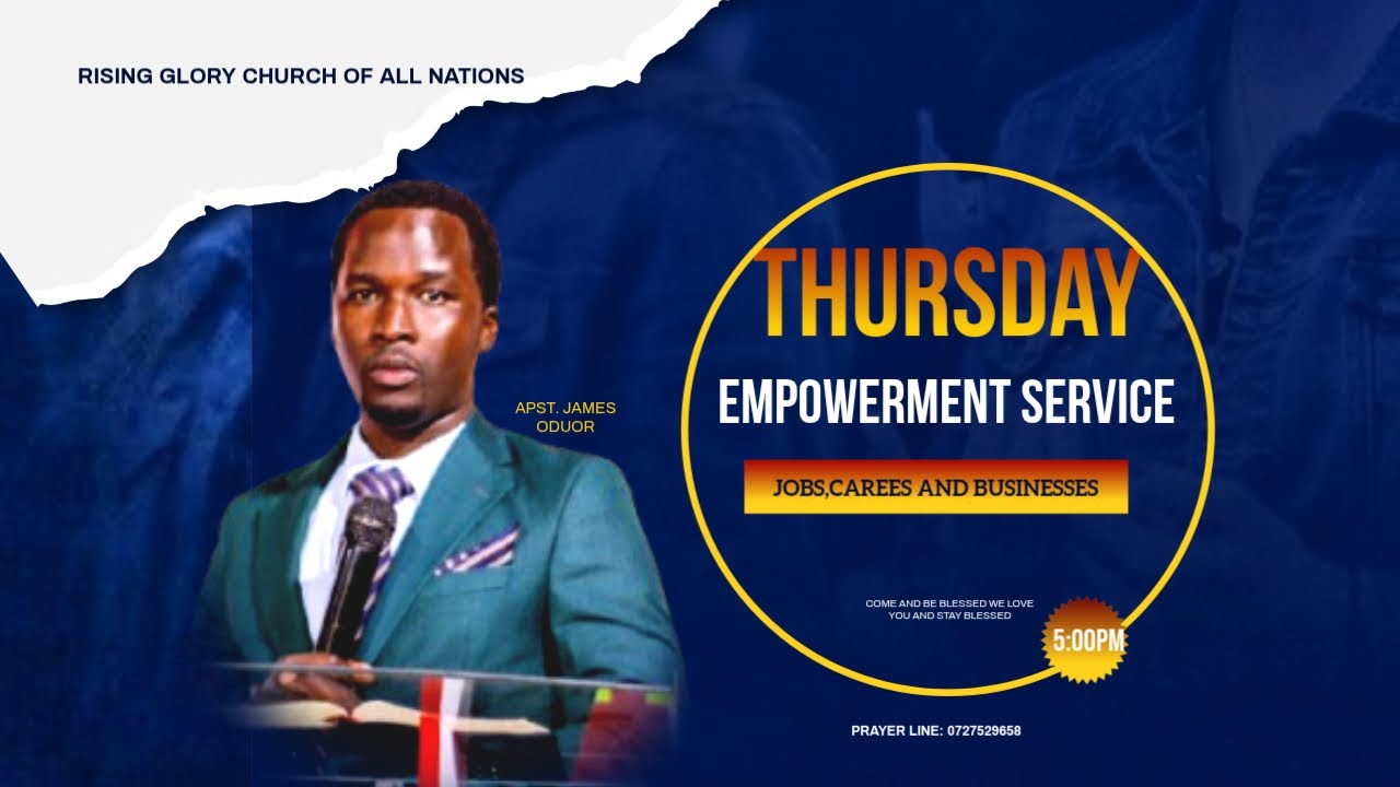 JAMES ODUOR Ministries is live!