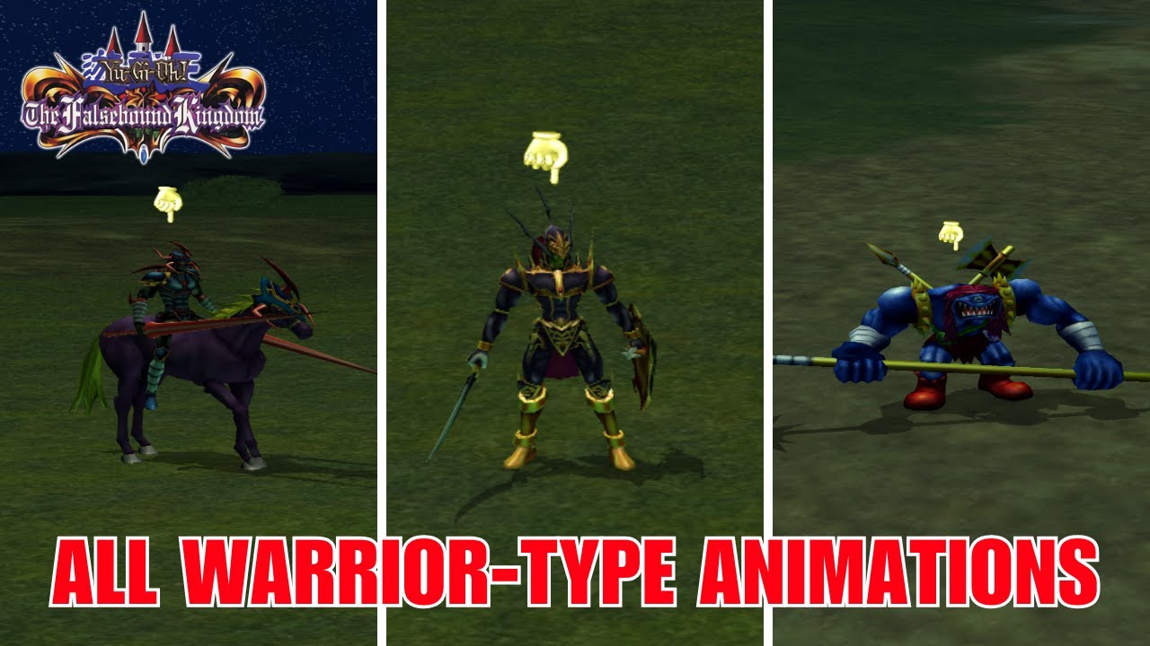 Yu-Gi-Oh! The Falsebound Kingdom - All 26 Warrior-Type Attack Animations [4K]