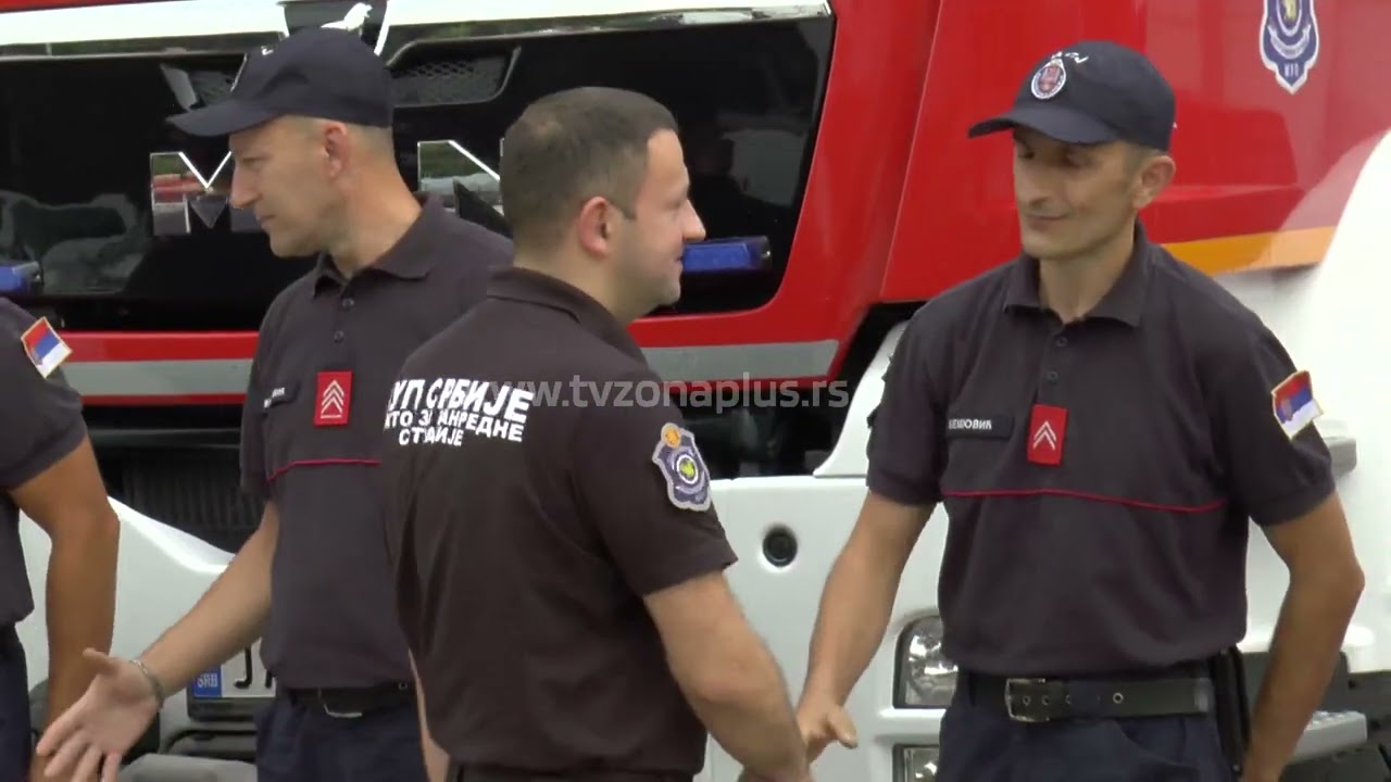 SRPSKI VATROGASCI KRENULI U POMOĆ GRČKIM KOLEGAMA