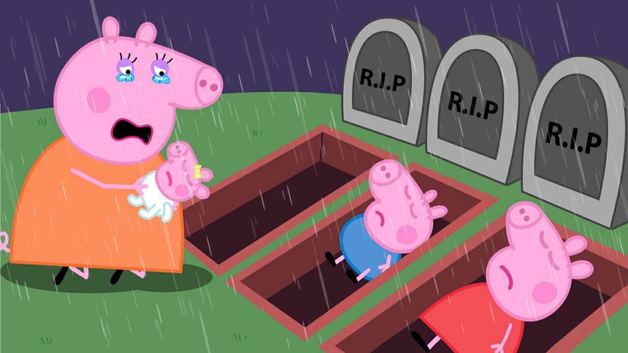 Mummy Pig Loses Three Piglets at Once - Peppa Compilation Animation