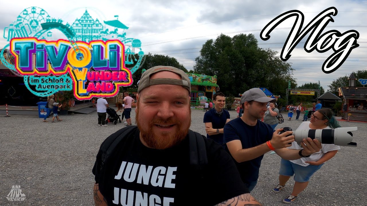Der Pop-Up Freizeitpark mit dem besten Konzept - Tivoli Wunderland Paderborn - Vlog