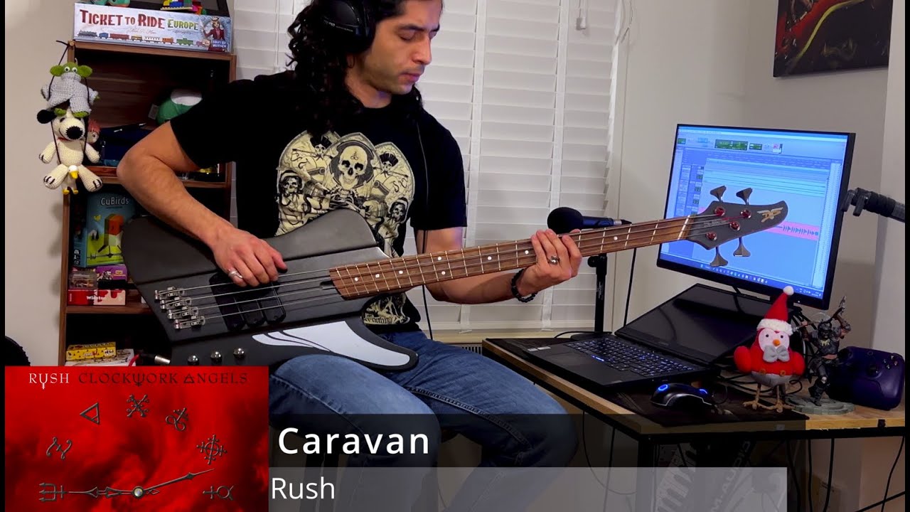 Rush - Caravan Bass Cover (w/ tabs)