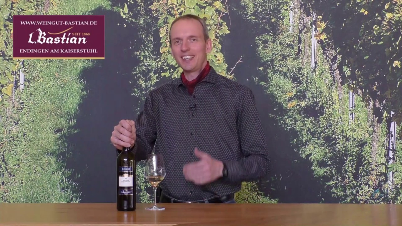 Online Weinprobe 1 Video9 Weisser Burgunder lieblich Kaiserstuhl