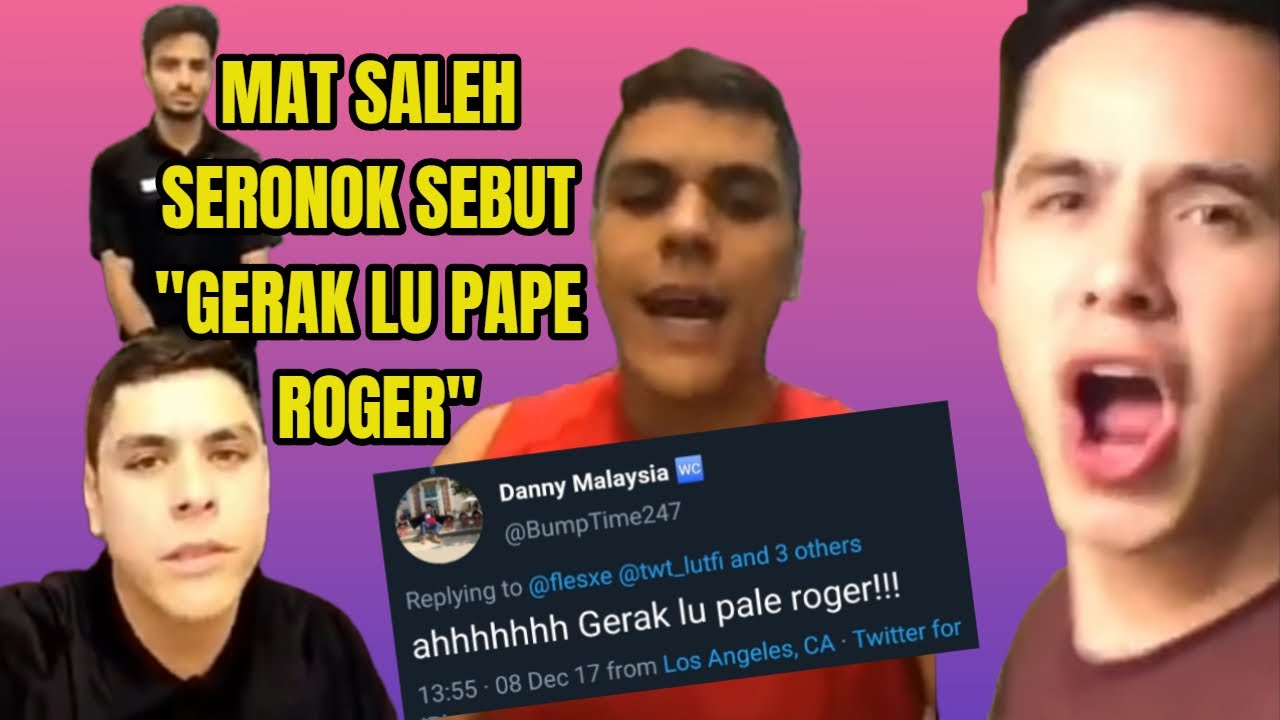 Viral video GERAK LU PAPE ROGER