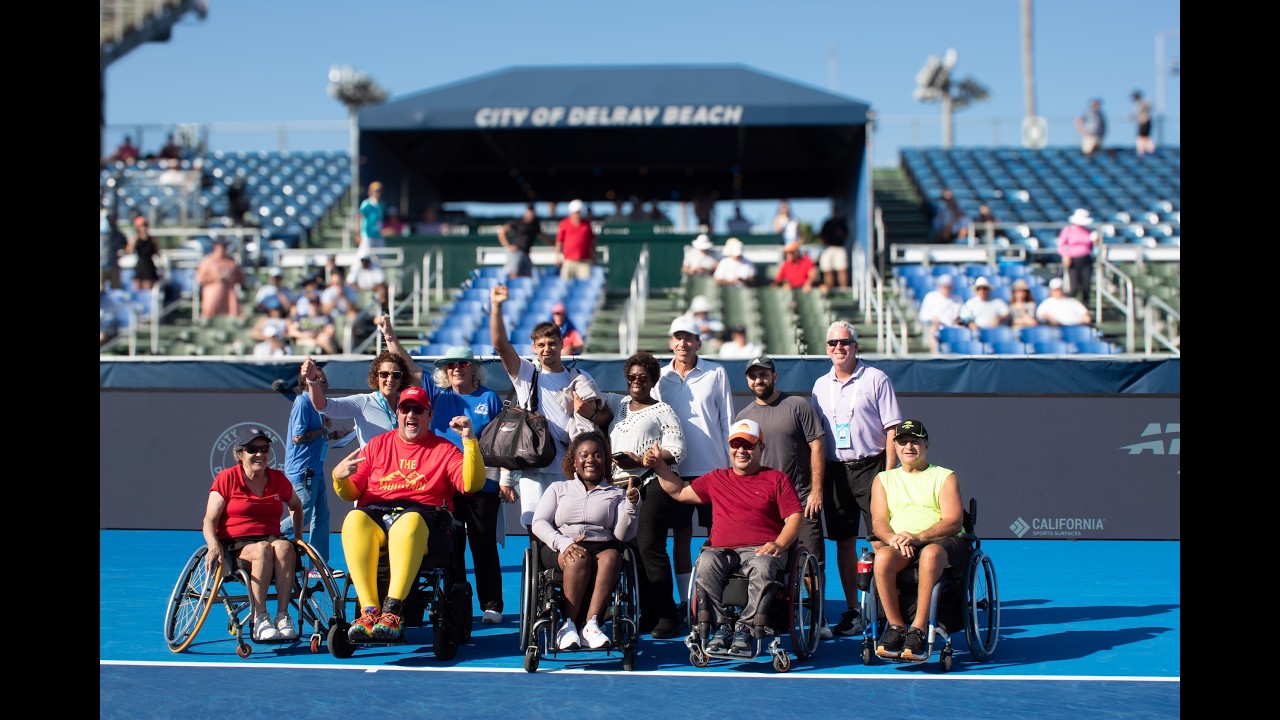 USTA Florida Wheelchair Showcase at Delray Beach Open