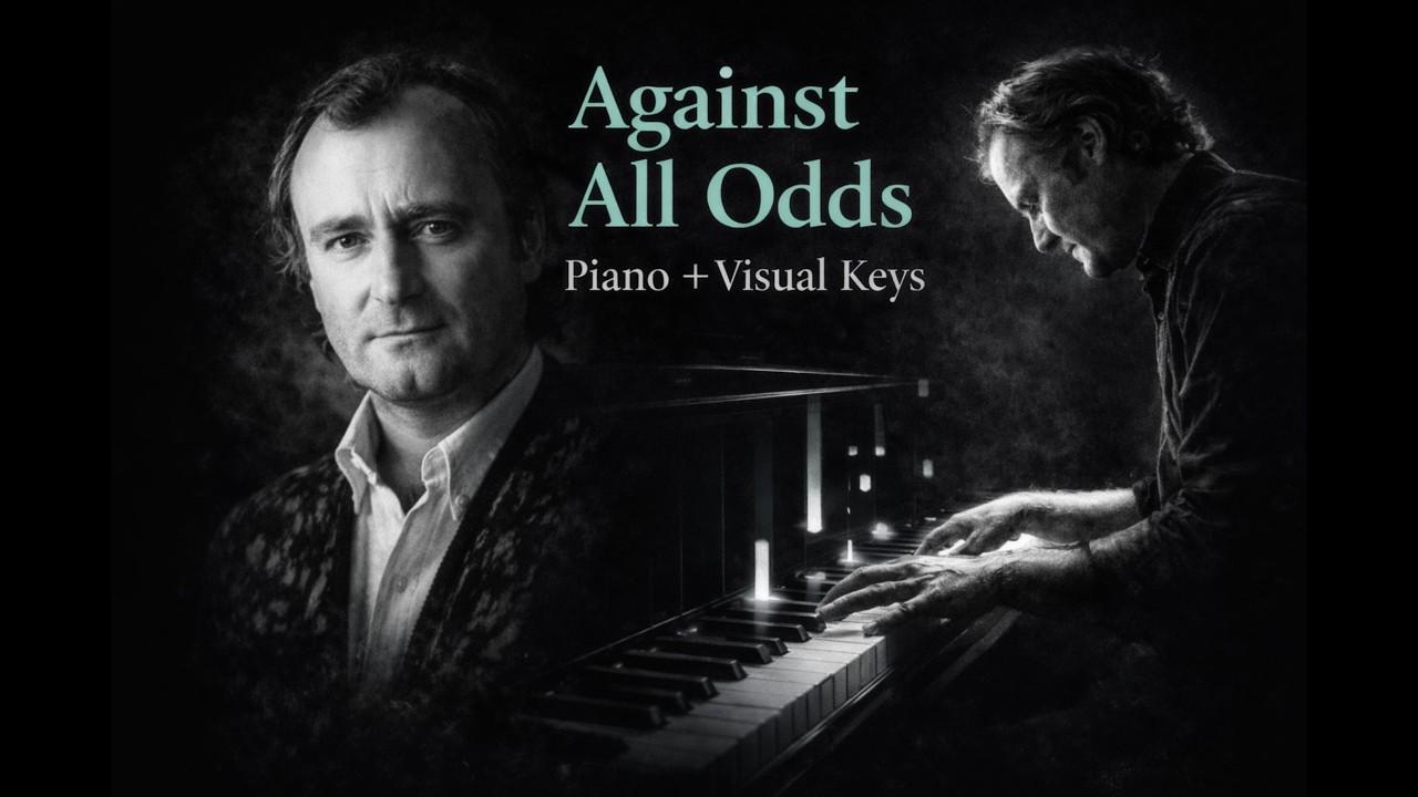 Against All Odds (Phil Collins) – Piano Arrangement + Sheet Music | Visual Keys