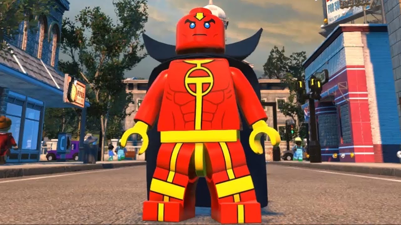 LEGO DC Super-Villains - Red Tornado - Open World Free Roam Gameplay (PC HD) [1080p60FPS]