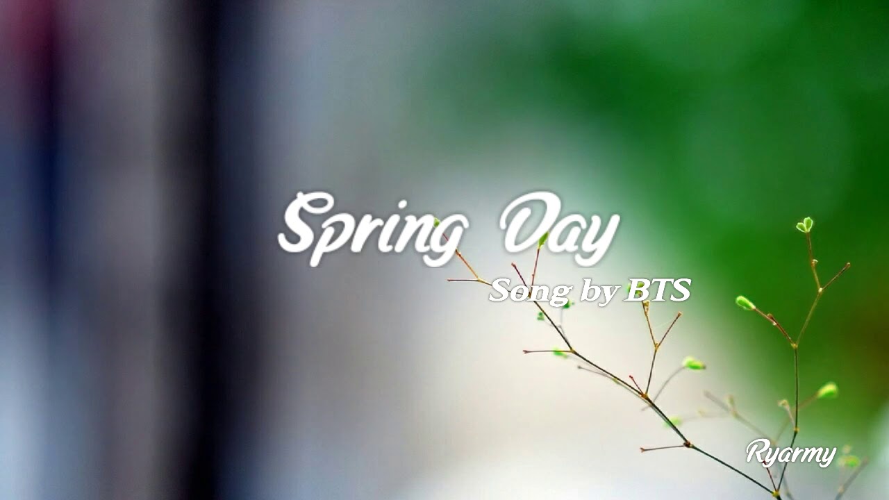 BTS - 봄날 (Spring Day) [Indo Lirik]