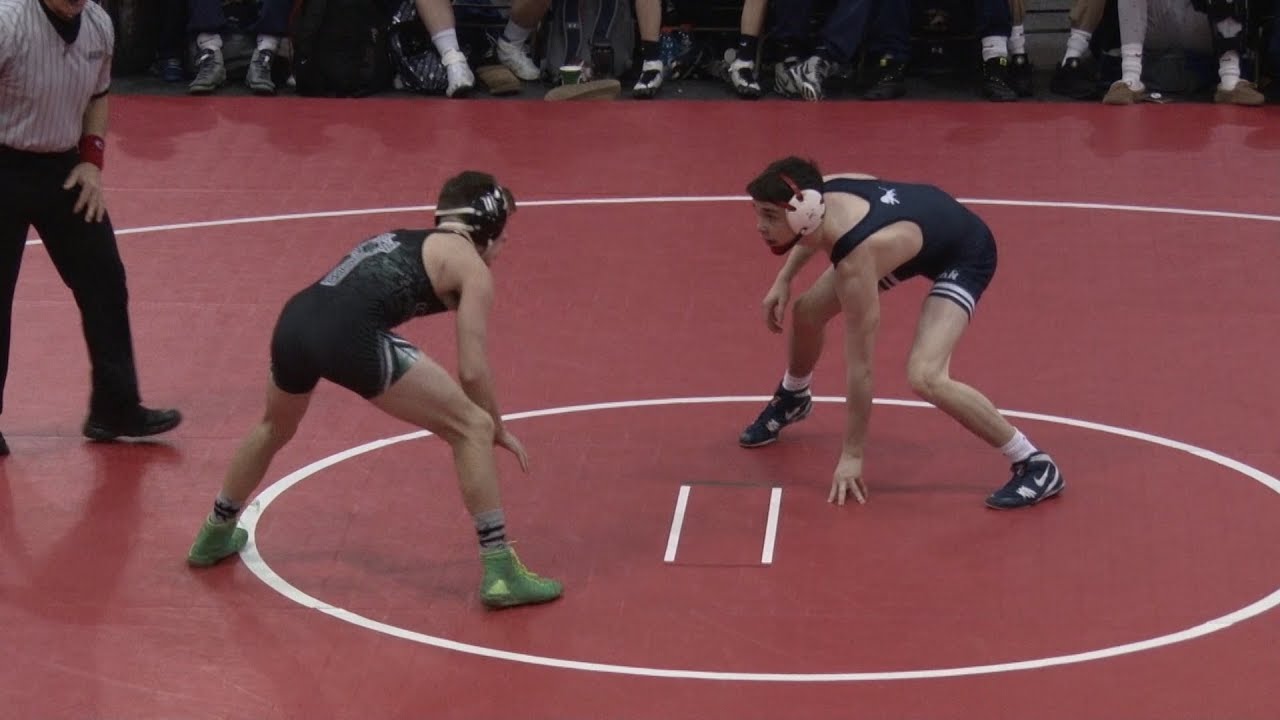 2 10 19 Camden Catholic vs Pope John Lions Non Public B Wrestling State Final Highlights