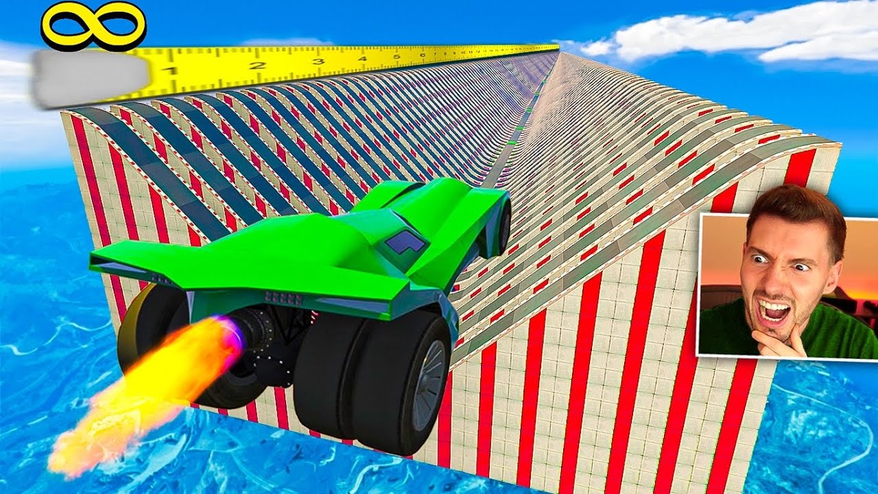 (NOVO) VAI E VOLTA com rampas no céu INFINITO! 99,99999999999 rampas