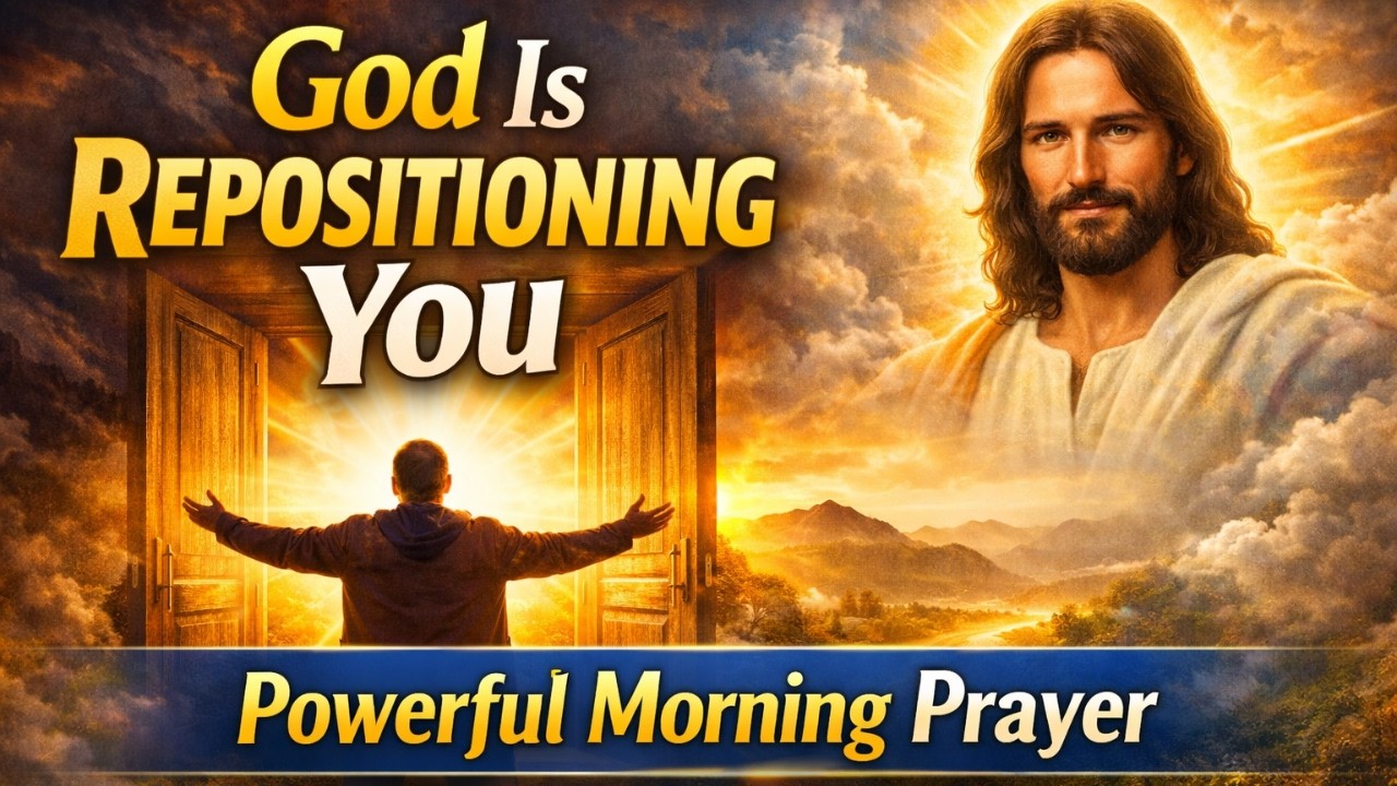 God Is Repositioning You | Powerful Morning Prayer for Alignment & Breakthrough
