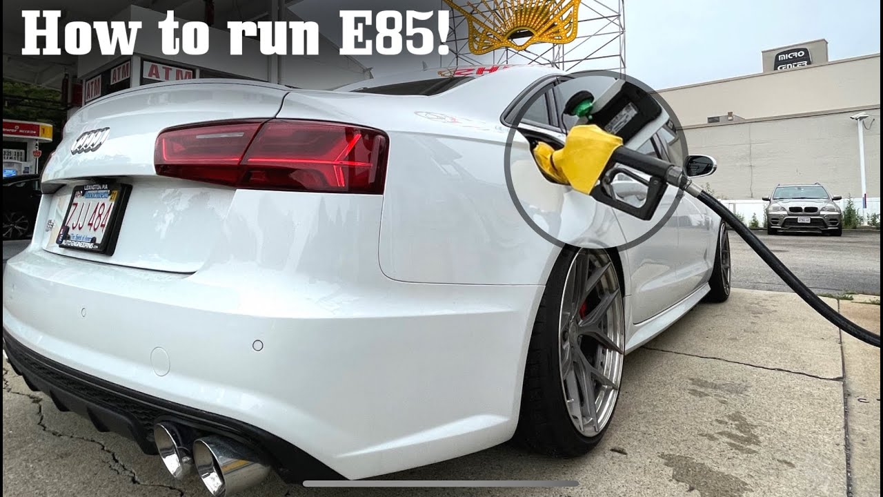 Как залить полный E85 в Audi S6