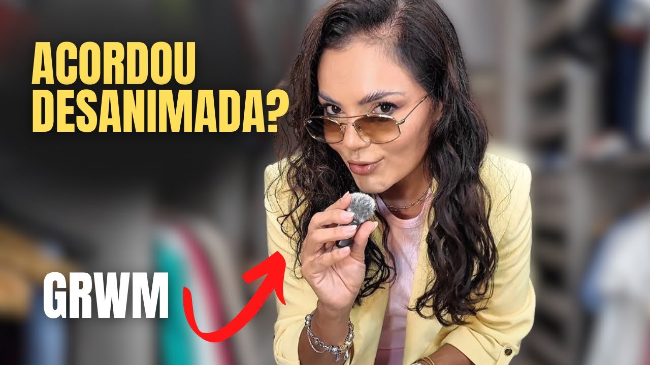 ARRUME-SE COMIGO para Trabalhar: Look com Blazer Amarelo e Dicas de Autoestima!