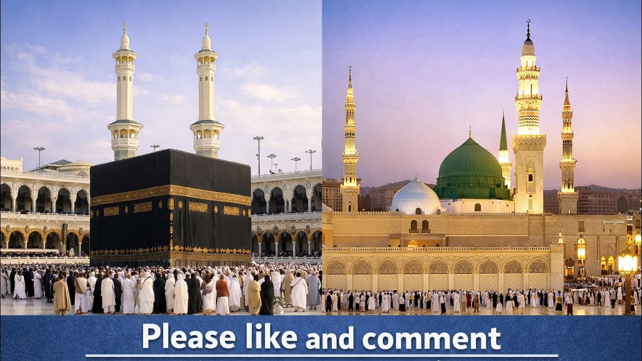 Assalamualaikum❤️❤️  काबा शरीफ 🕋📿l 🌺💚 Kaba Sharif 📿🕋 live ko like zarur kare 💚💚।