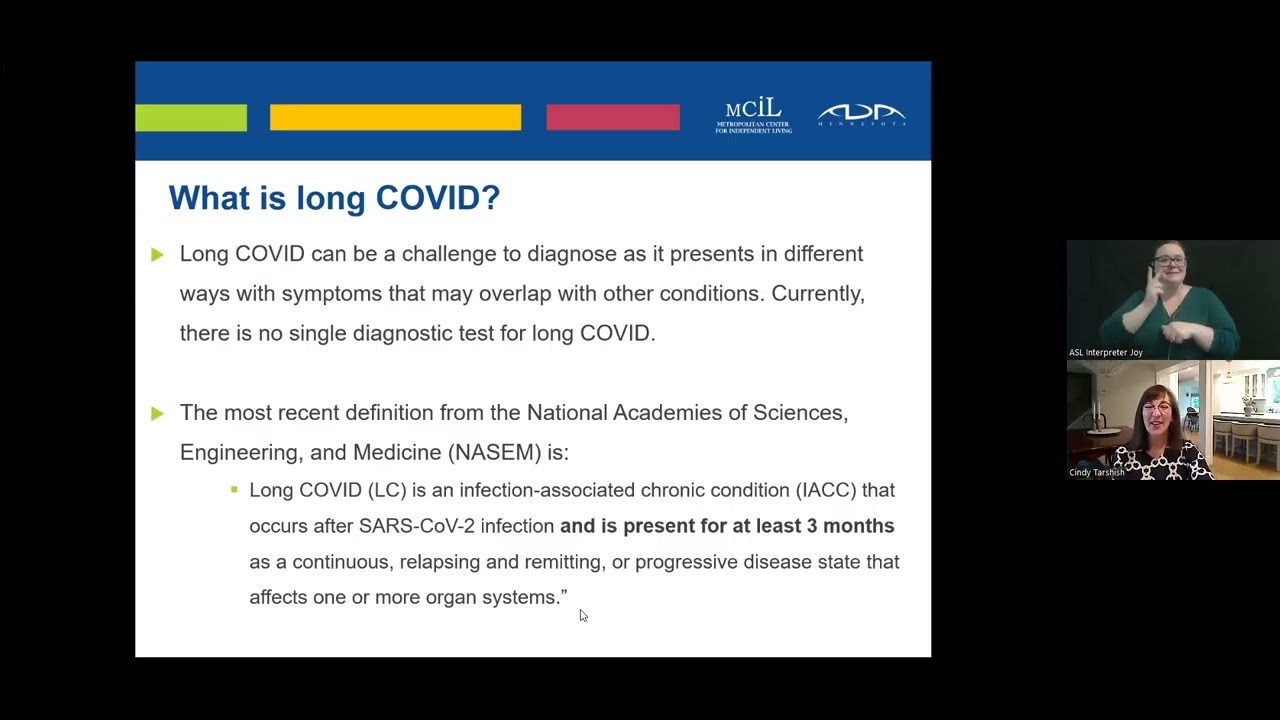 Long COVID, ADA, and Employment with ADA Minnesota