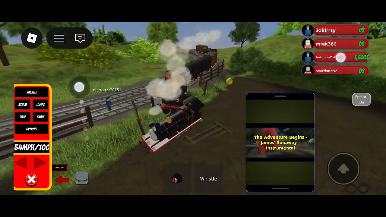 The Adventures Begins Black James Crash Recreation [ I Am Lazy To Put The Other Part ]