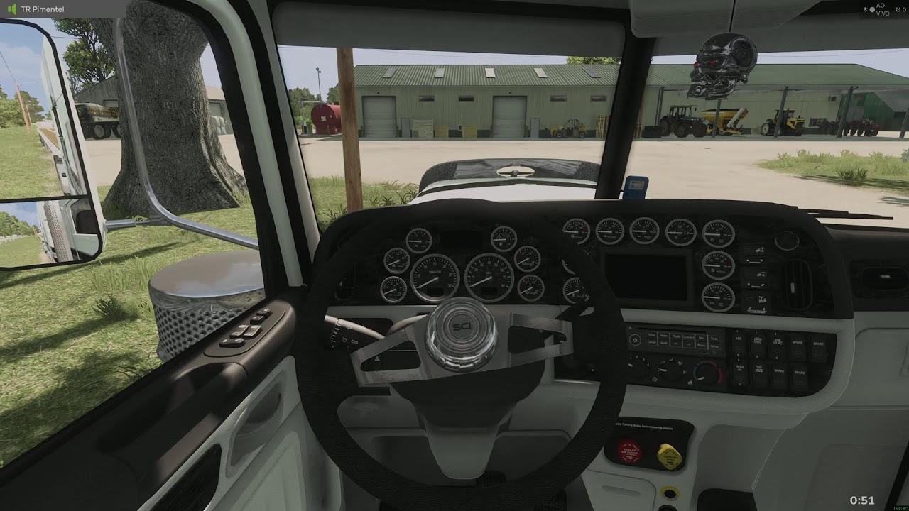 Peterbilt 389 em comboio  (servidor dedicado)