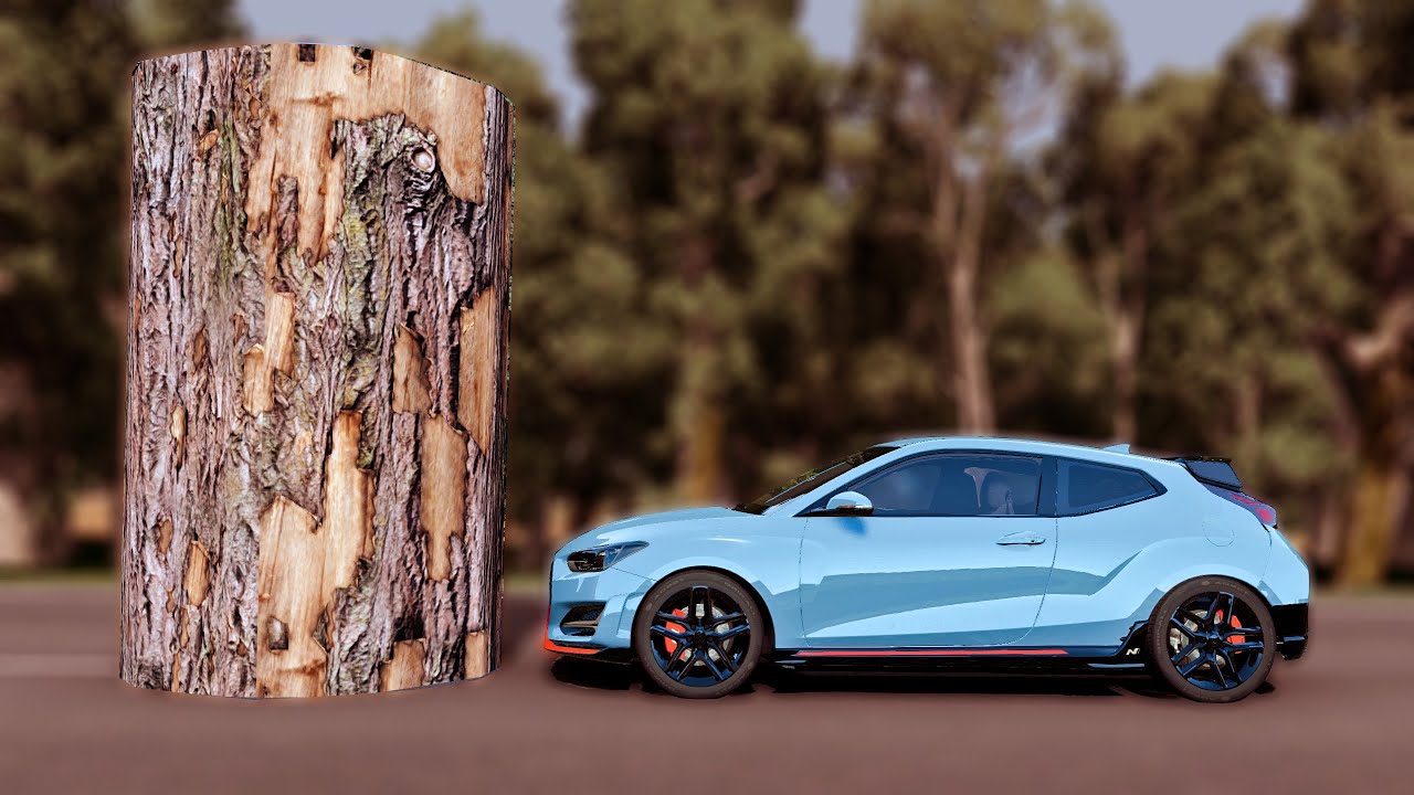 Я провел краш-тест HYUNDAI VELOSTER N 2022! @140mph - Бимнг Драйв