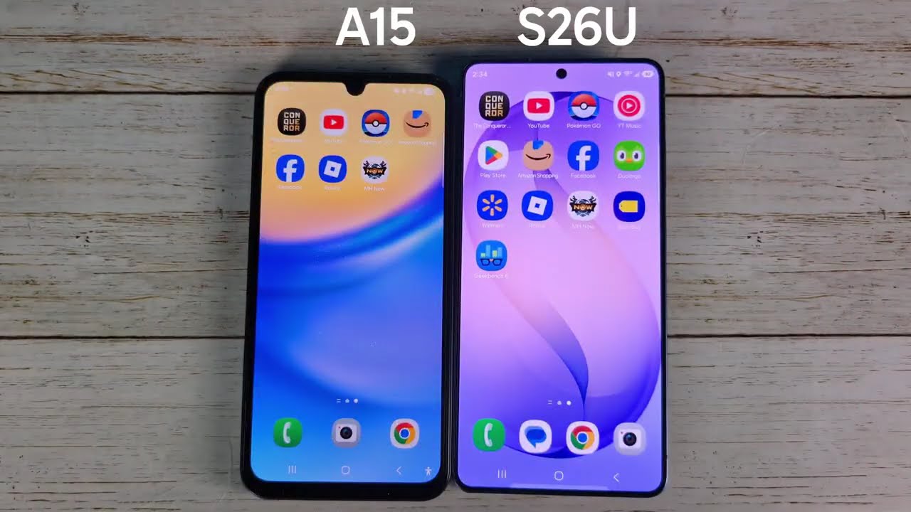 Samsung S26 Ultra Vs Samsung A15 Speed Test Comparison 