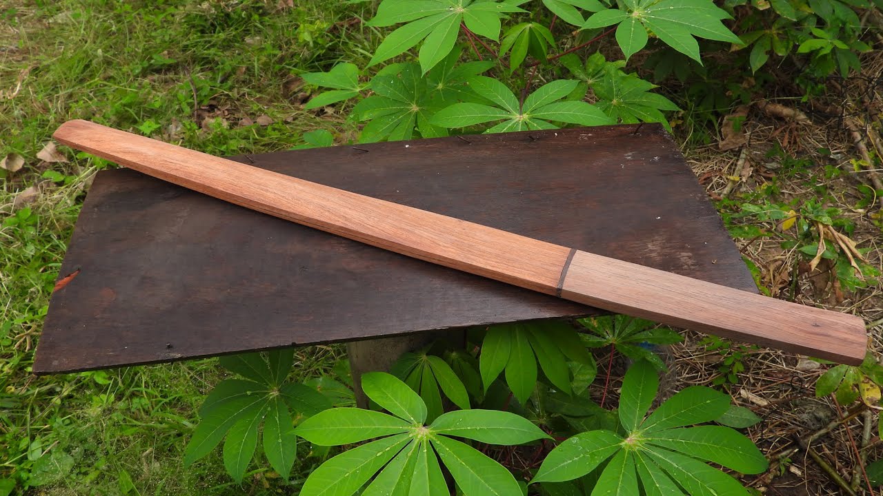 Forging A Sharp Straight Katana From An Old File || Japanese Sword
