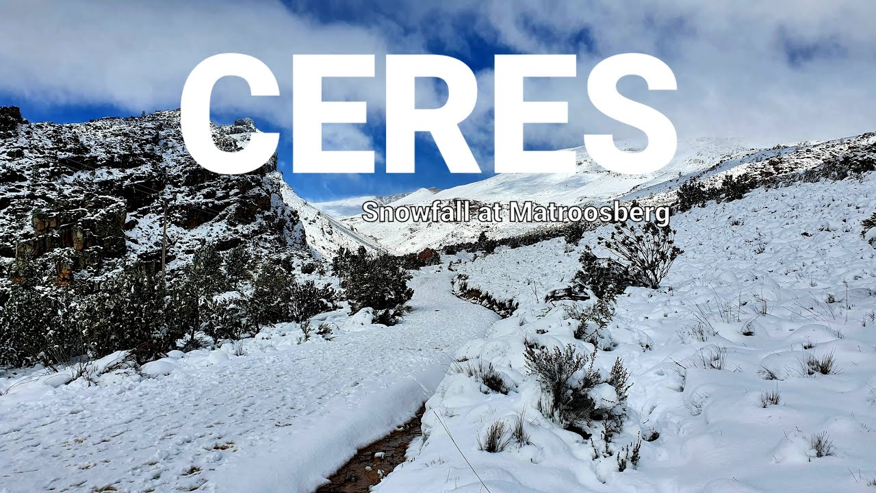 ASTONISHING SNOWFALL in Ceres, Matroosberg | Playing and Jeeping in the Snow