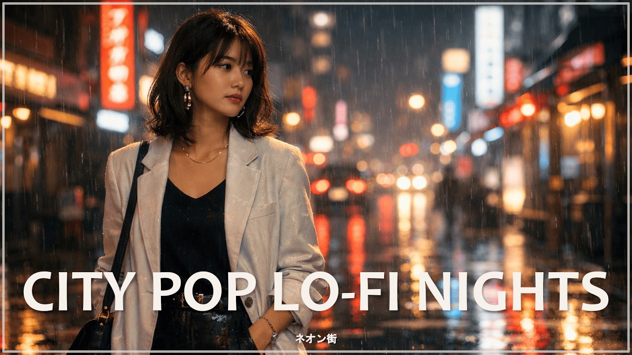 『City Pop Lo-Fi Nights』 | Chill Pop / Lo-Fi / BGM【邦楽PLAYLIST】