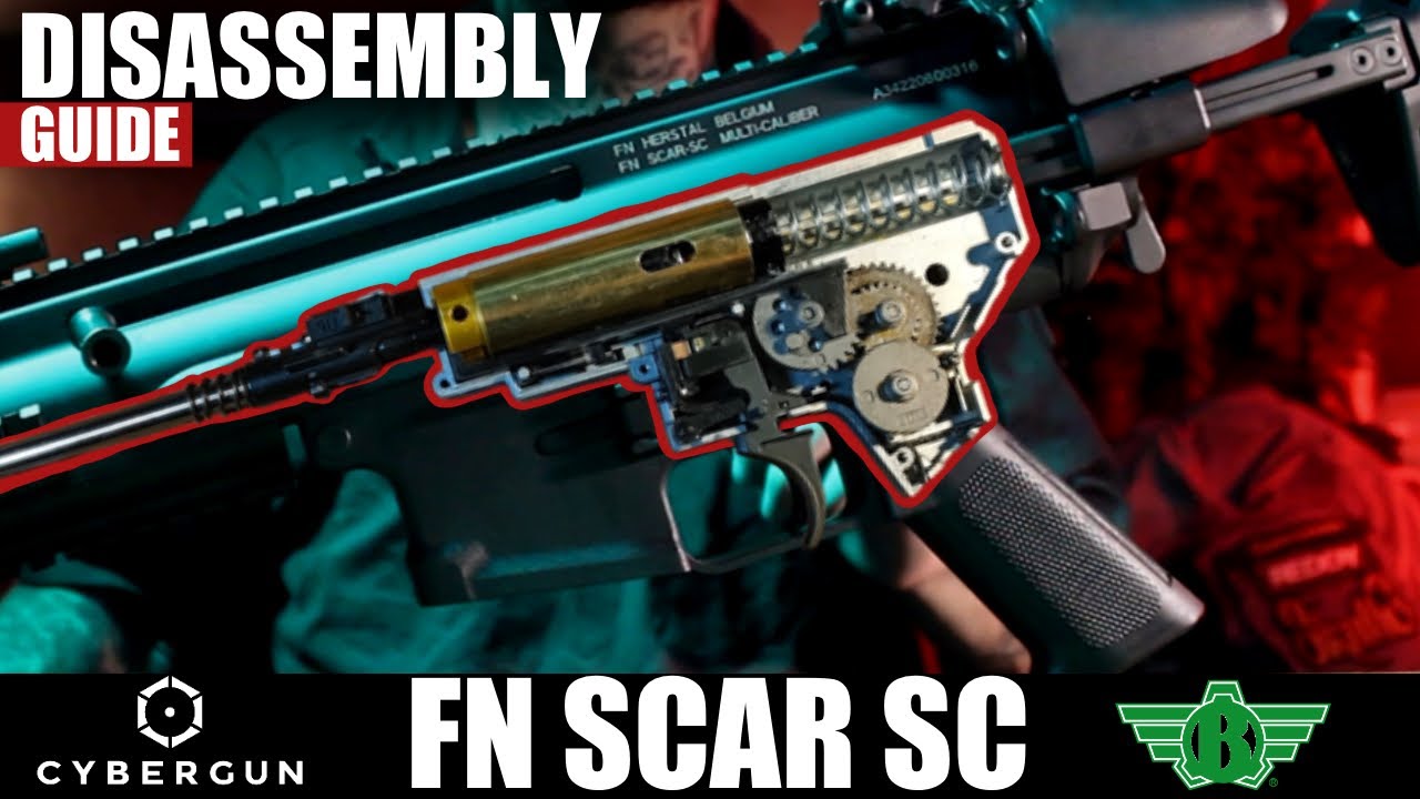 BOLT SCAR-SC EBB [Disassembly] Open Gearbox [without language] [FULL HD]