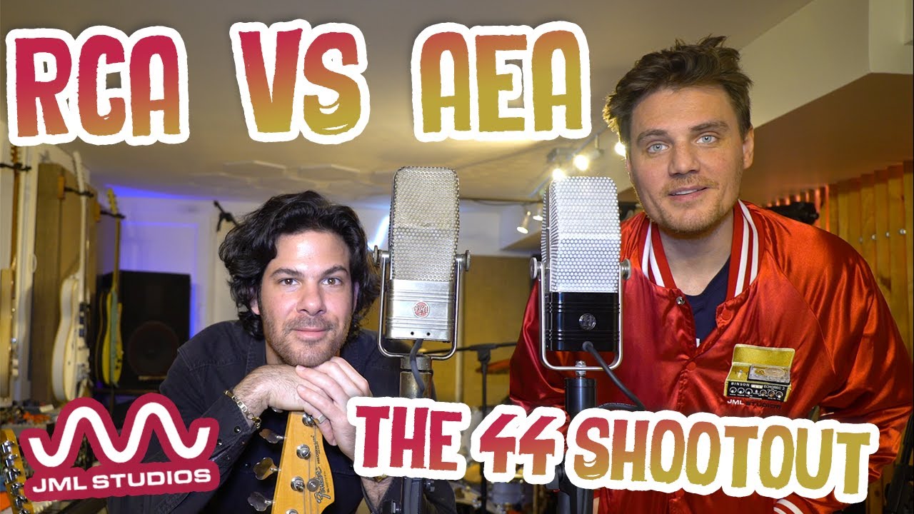 Новое сравнение ленточных микрофонов AEA44 и RCA44 40-х годов! #RCA44 #AEA44