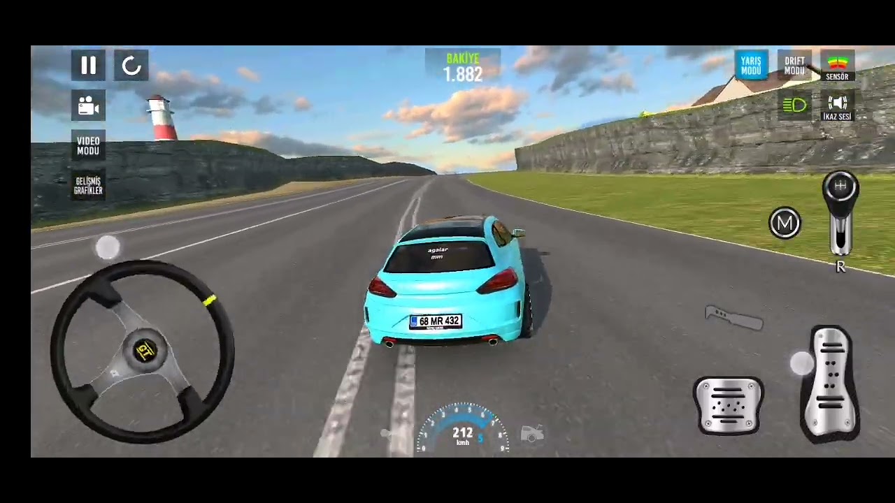 Car parking 3d golf araba s
