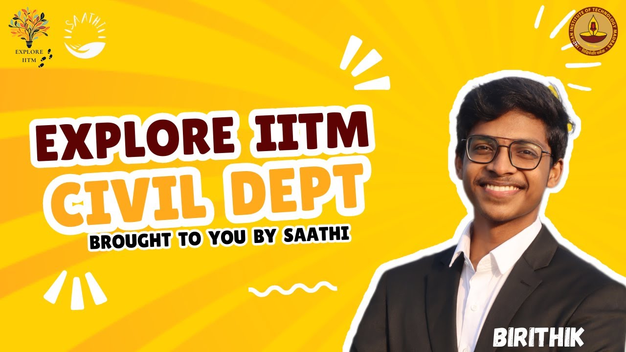 Explore Civil Engineering Department at IIT Madras!!