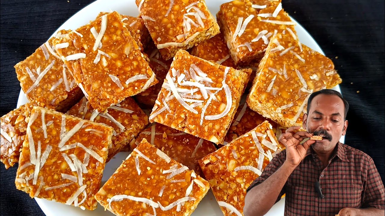 சாப்பிடாத பிள்ளையும் சாப்பிடும் 😲🔥கடலை மிட்டாய் | Kadalai Mittai | Tea kadai kitchen | Peanut Burfi