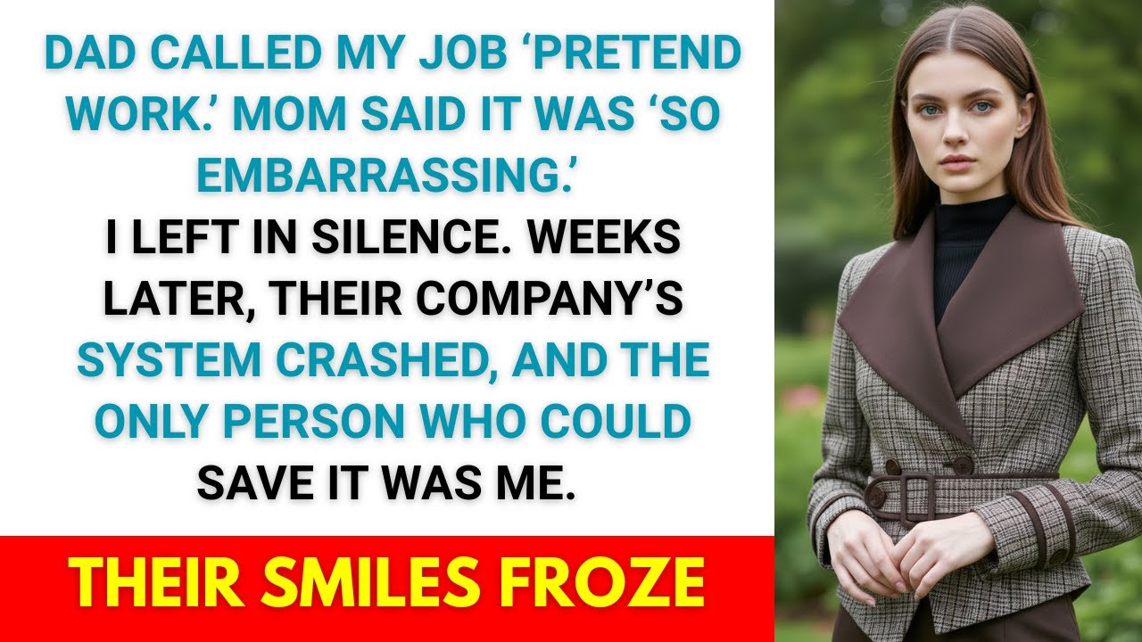 My Dad Told Me To Get A Real Job, Then His Son In Law Begged For Mine
