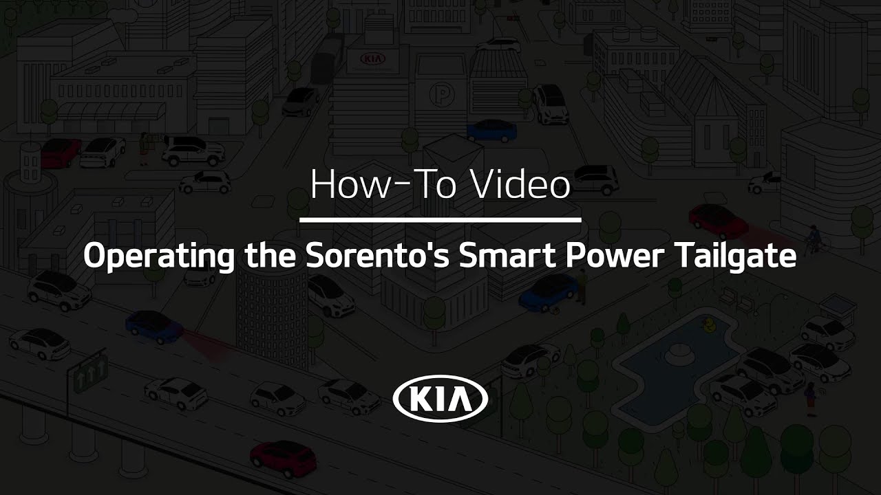 Operating the Sorento's Smart Power Tailgate｜Sorento How-To｜Kia
