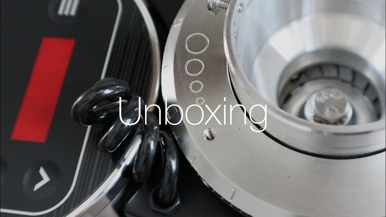 Unboxing the new Mazzer Mini A