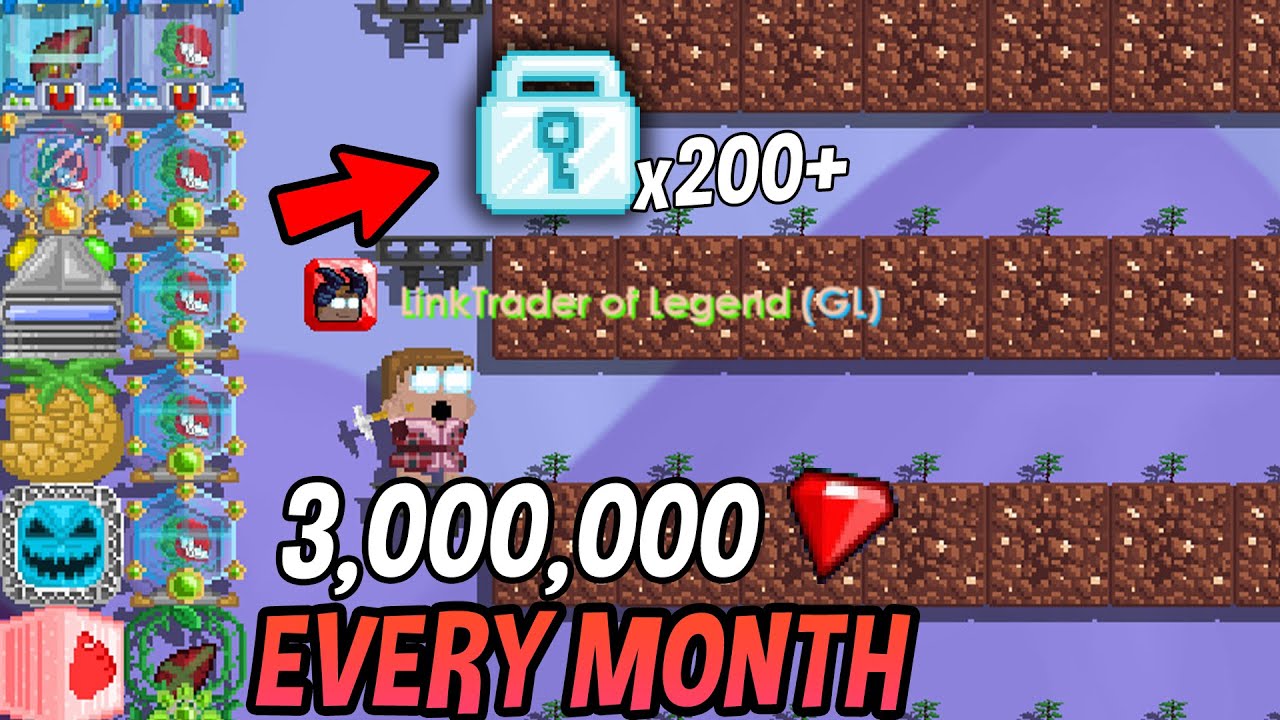 Making Root Farm World With 200DLS+ [INSANE PROFIT]│Growtopia