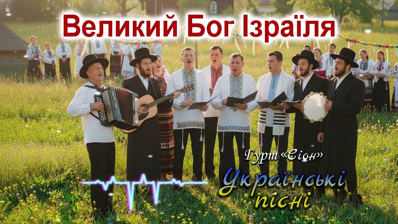 ✡️ «Великий Бог Ізраїля — Цар Царів» — урочиста українсько-єврейська християнська пісня гурту «Сіон»
