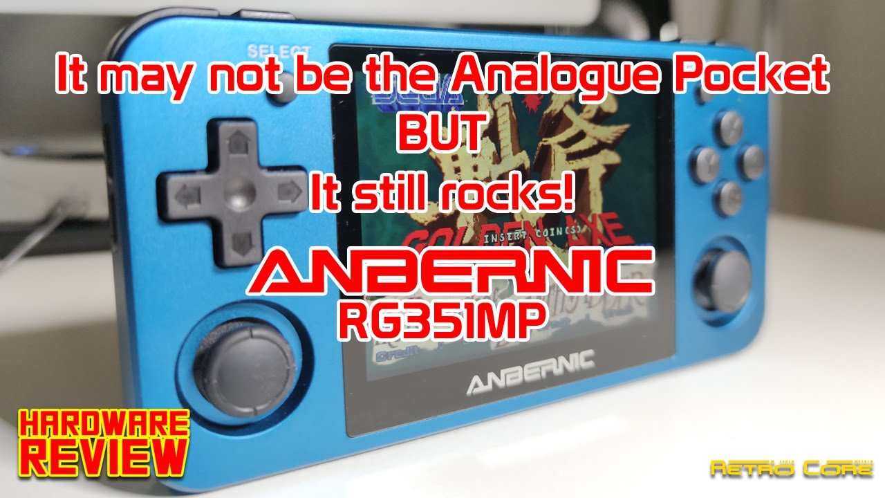 Anbernic RG351MP with 351ELEC custom firmware review.