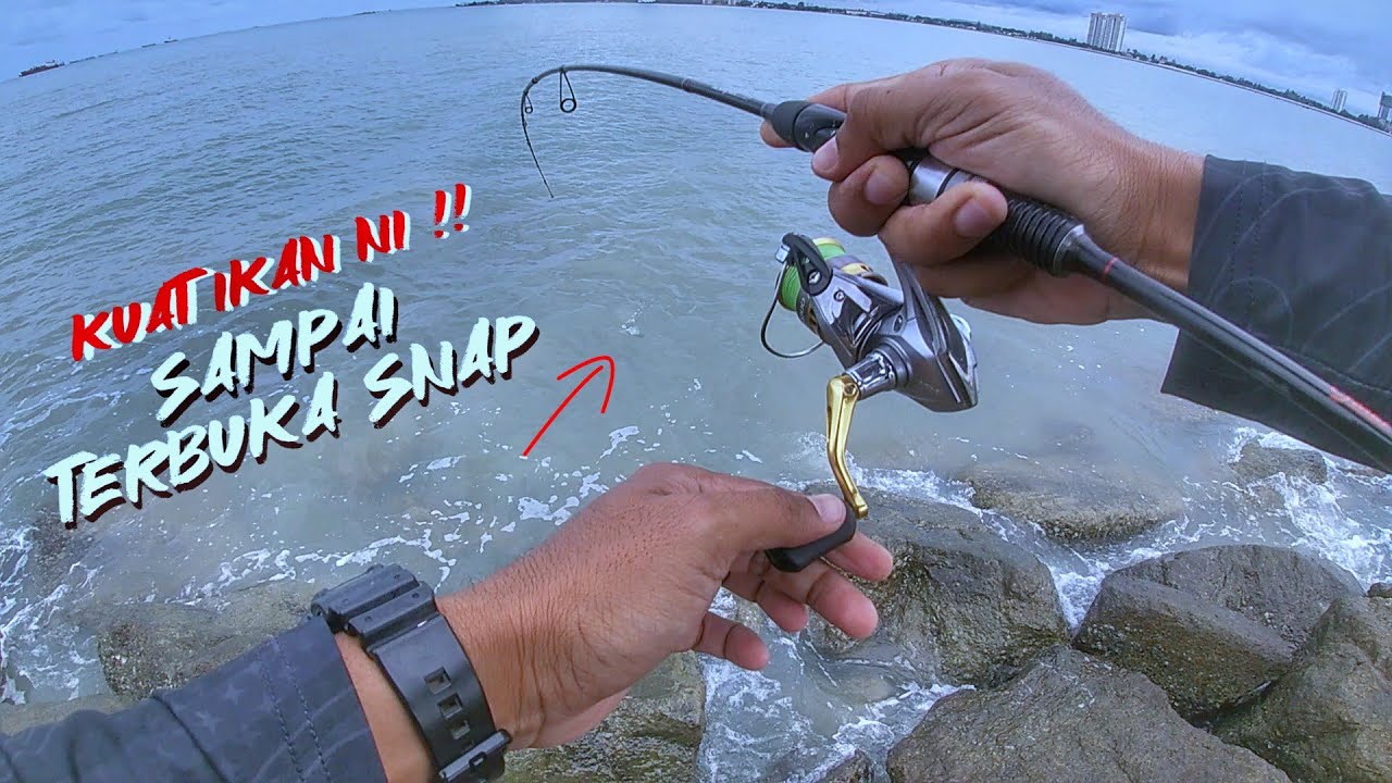 Micro Jig Tepi Tebing. Ultralight Fishing.