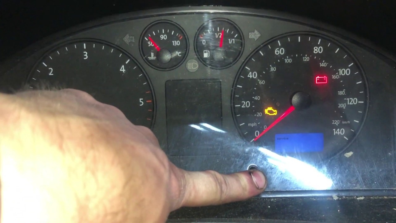 Как сбросить индикатор сервисного обслуживания на VW Transporter T5 своими руками