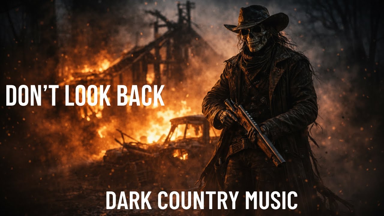 🎵 Don’t Look Back (Official Lyric Video) | Dark Country Music