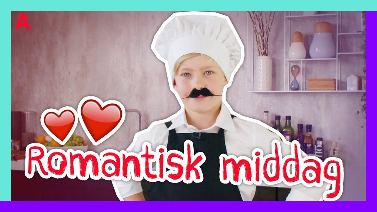Romantisk Middag - Stian og Teo leker med maten