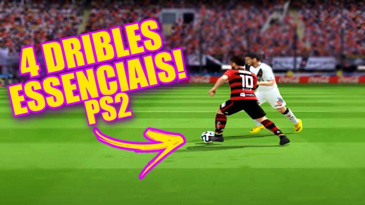 4 DRIBLES SUPER EFETIVOS PRA VOCÊ USAR NO PES DE PLAYSTATION 2!