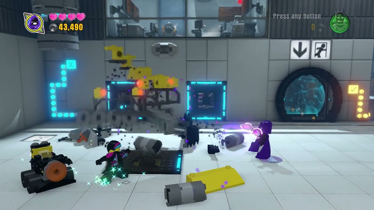 LEGO DIMENSIONS APERTURE SCIENCE ENRICHMENT CENTRE ACHIEVING RULE BREAKER
