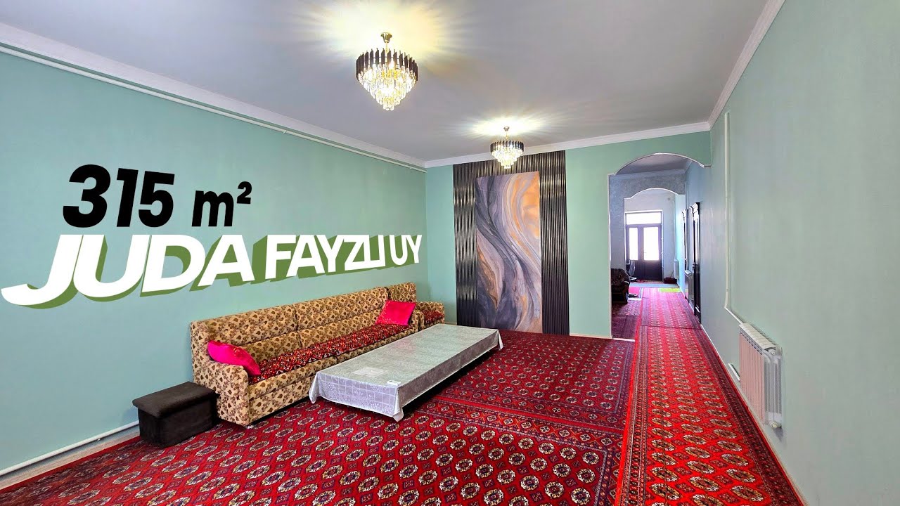 ✅️✅️✅️СОТИЛДИ✅️✅️✅️Ажойиб 315 м² ховли жой сотилади ХОРАЗМ УЙ ЖОЙ НАРХЛАРИ 2025 УРГАНЧ